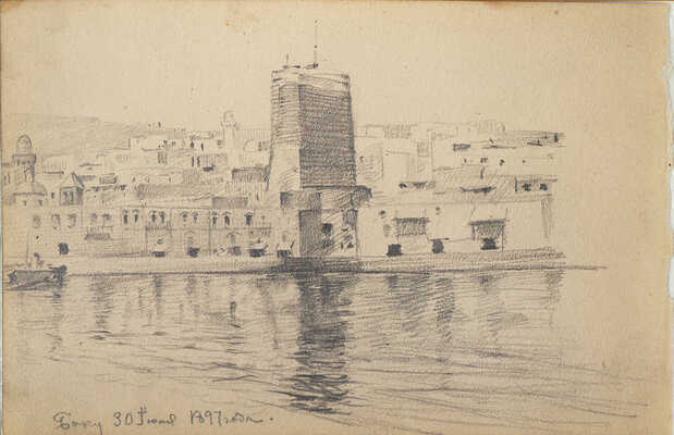 Кустодиев Борис Михайлович. Баку 